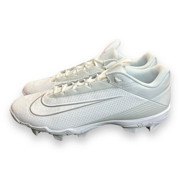 Men's Nike Vapor Edge Shark 2 Football‎ Cleats White DH5088-100 Size 13 - Picture 1 of 9